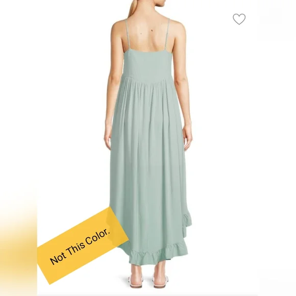 BB DAKOTA High Low Dress Ivory Size Large 12 - 14 NWT - Picture 3 of 8